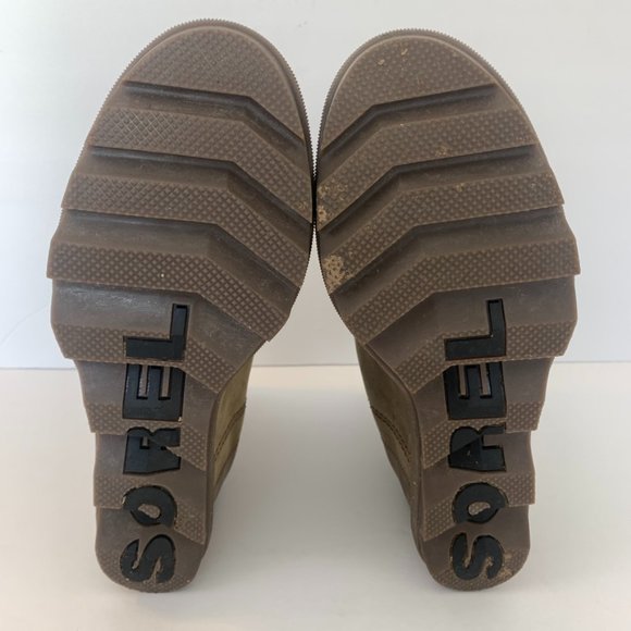 Sorel Ash Brown Joan of Artic Wedge II Boots - Picture 8 of 16